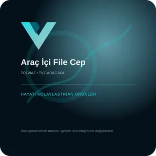 Araç İçi File Cep