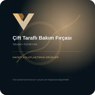 Çift Taraflı Bakım Fırçası