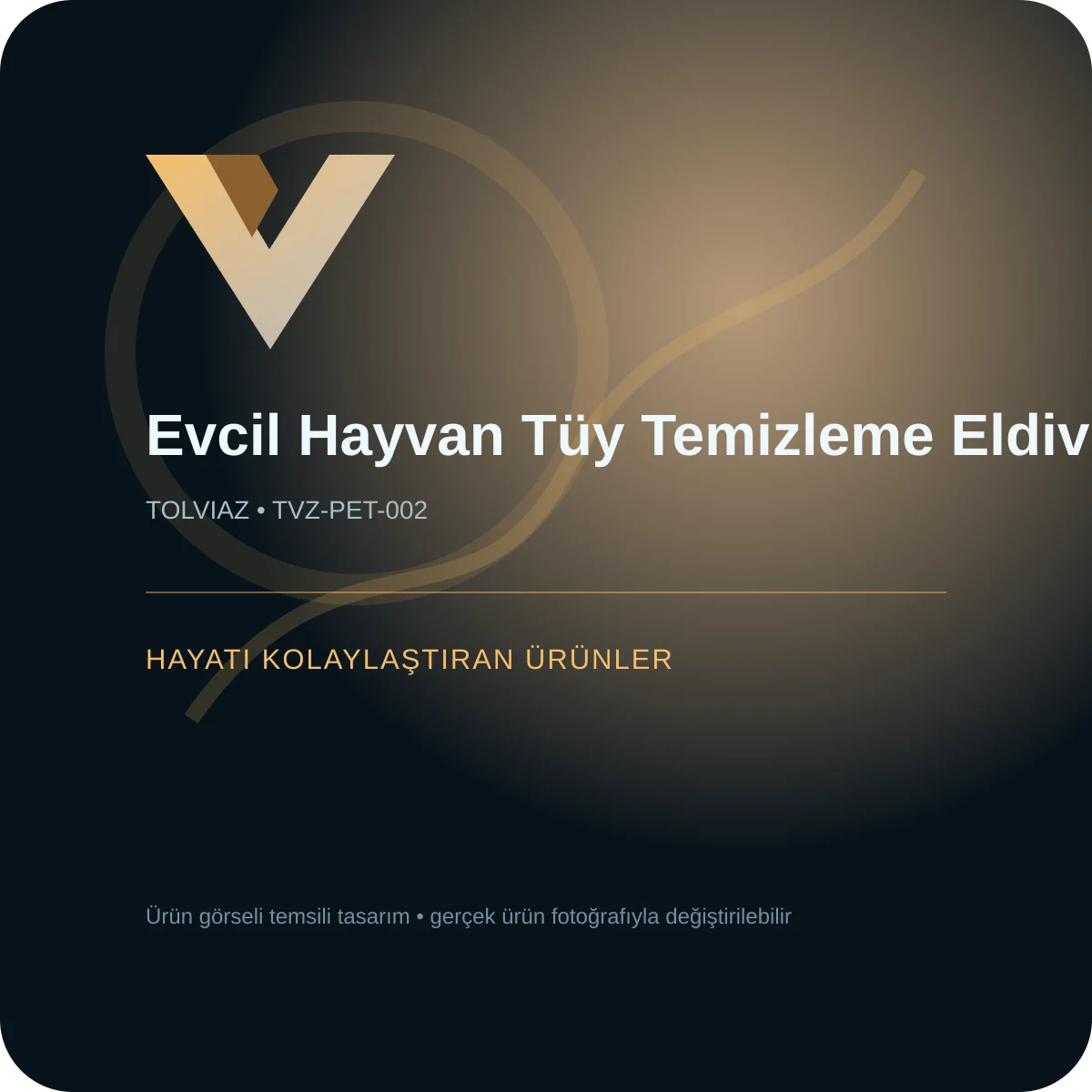 Evcil Hayvan Tüy Temizleme Eldiveni