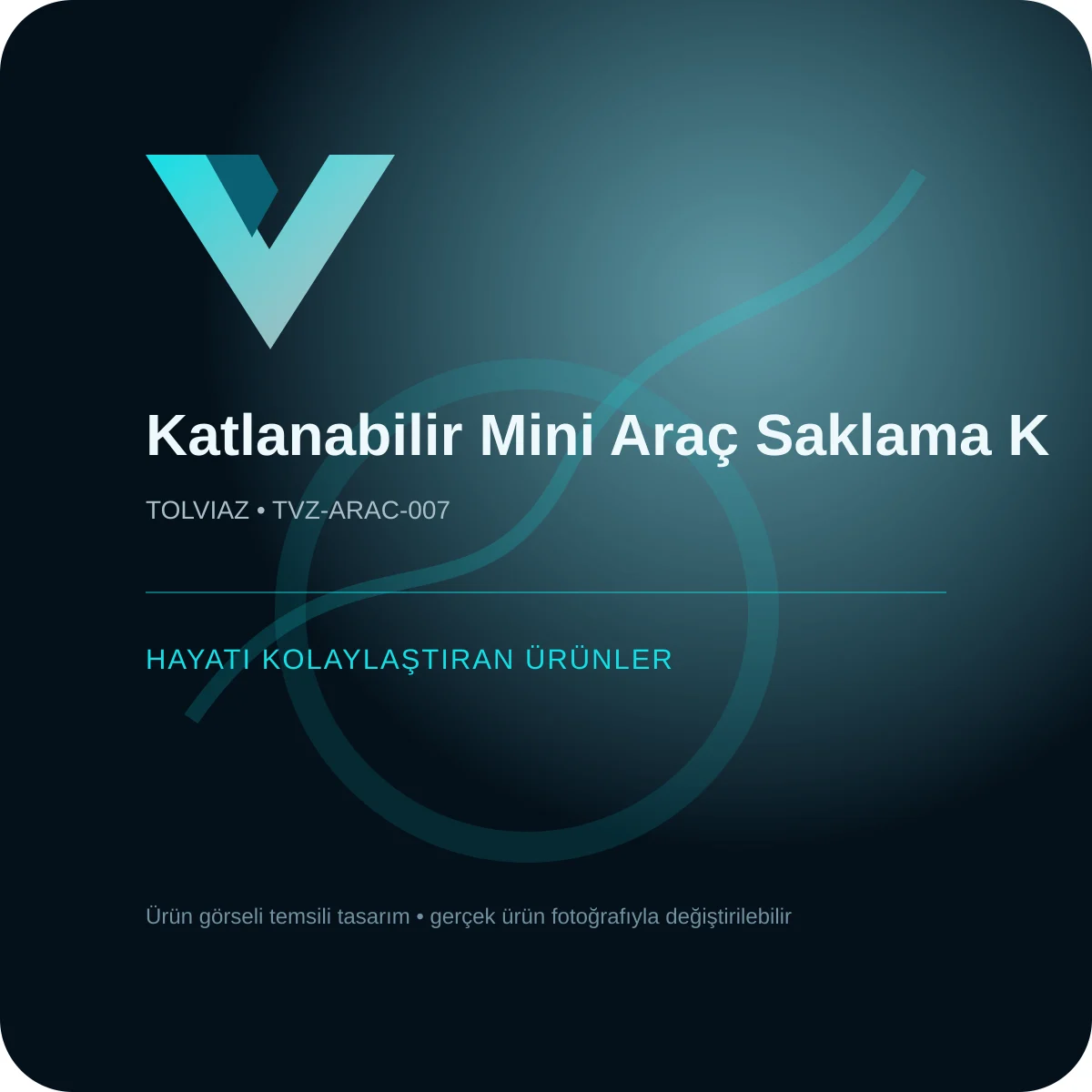 Katlanabilir Mini Araç Saklama Kutusu