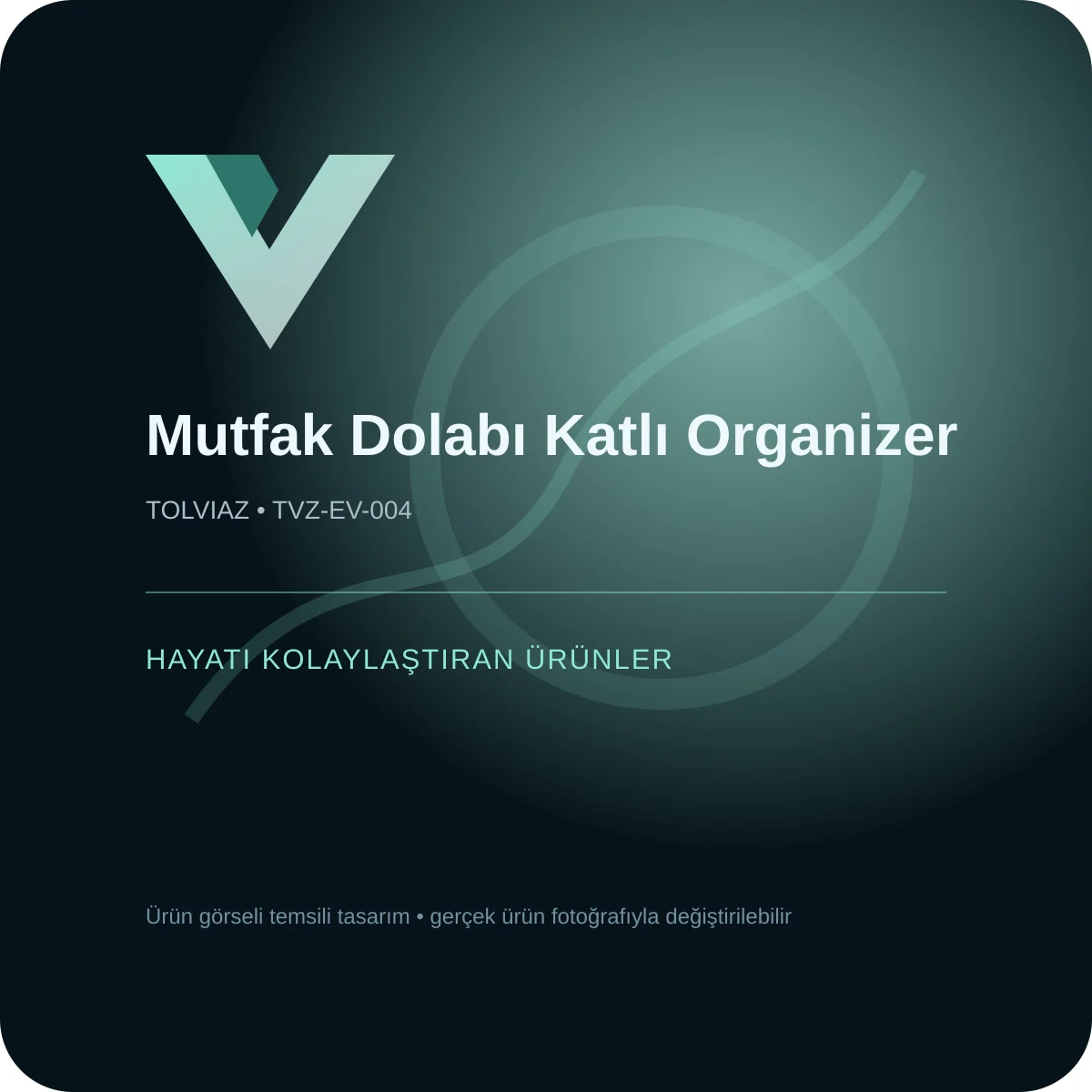 Mutfak Dolabı Katlı Organizer