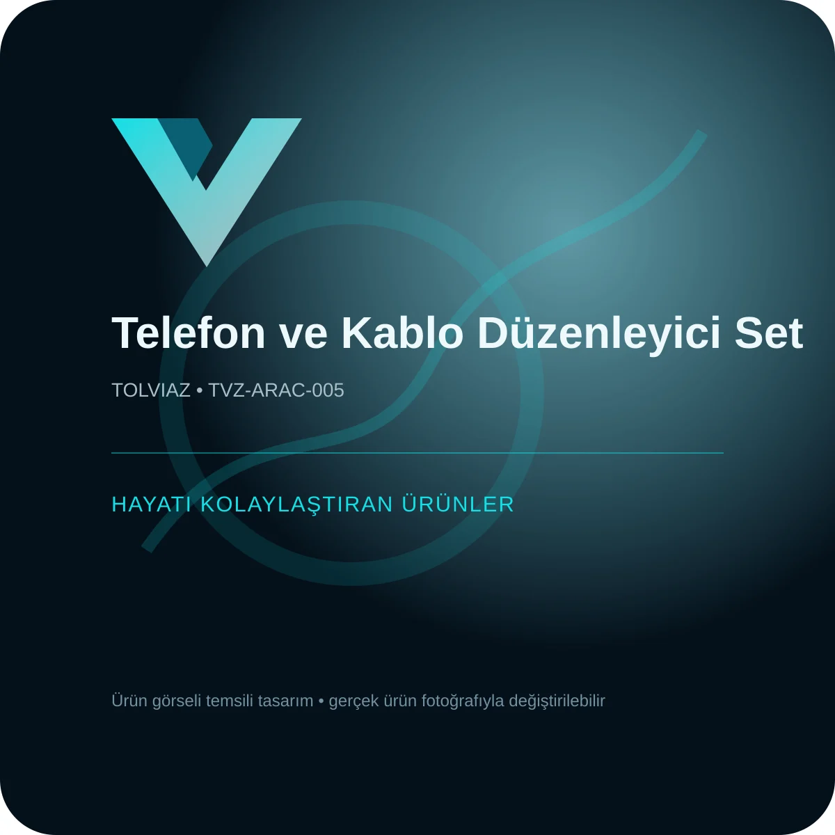 Telefon ve Kablo Düzenleyici Set